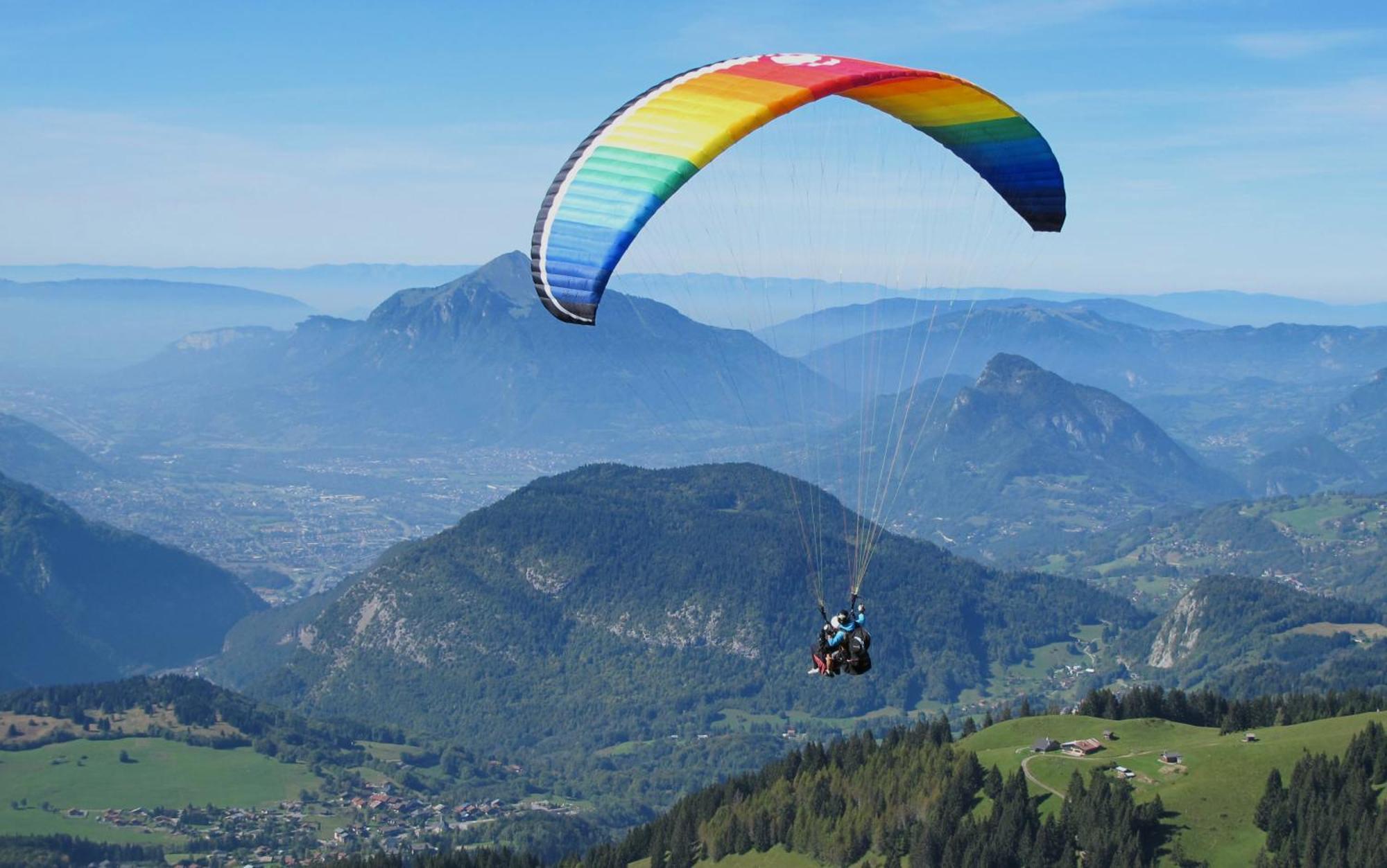 Vintage Chic -Central, Wifi, Mountain View Les Carroz d'Araches Luaran gambar