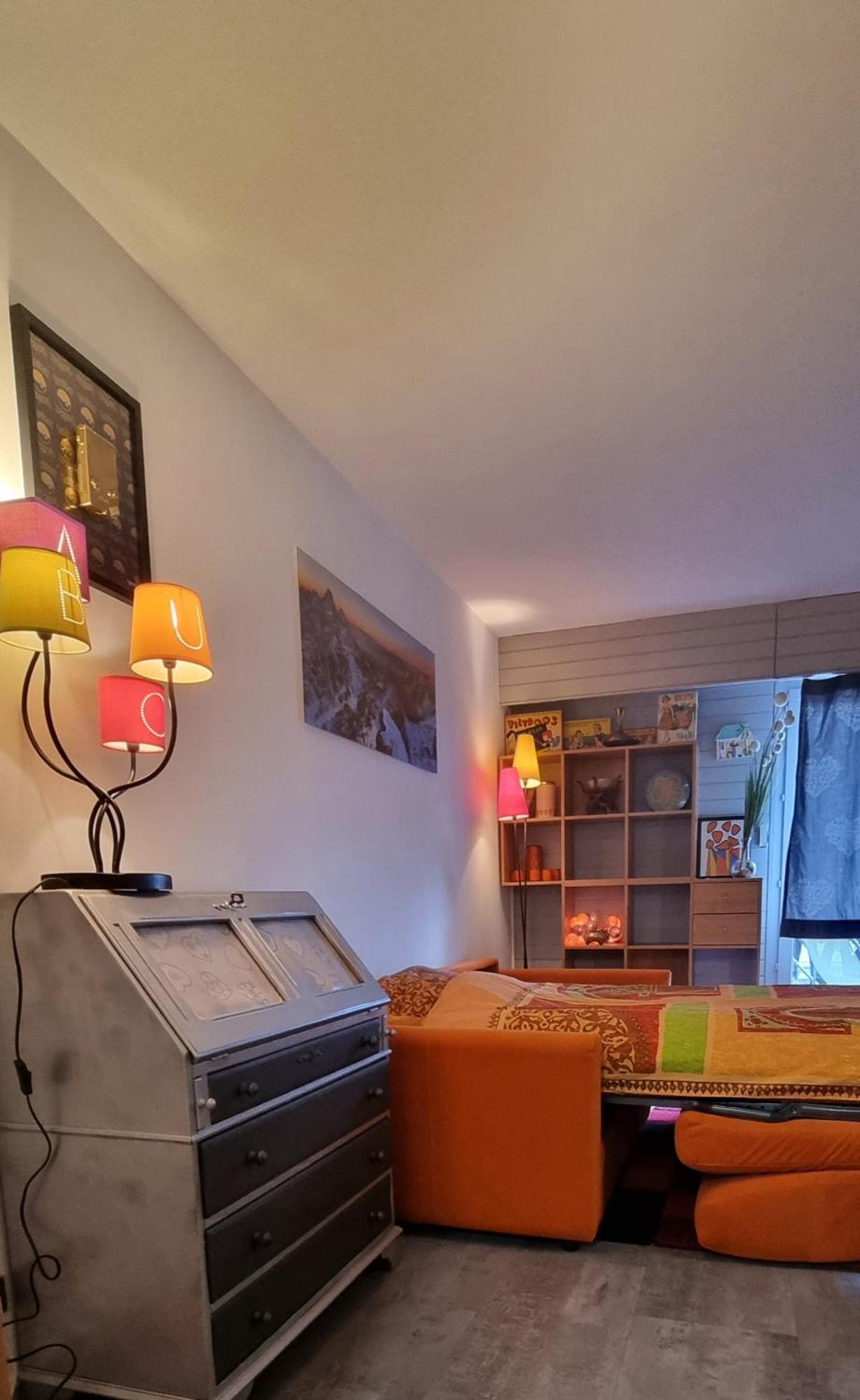 Vintage Chic -Central, Wifi, Mountain View Les Carroz d'Araches Luaran gambar